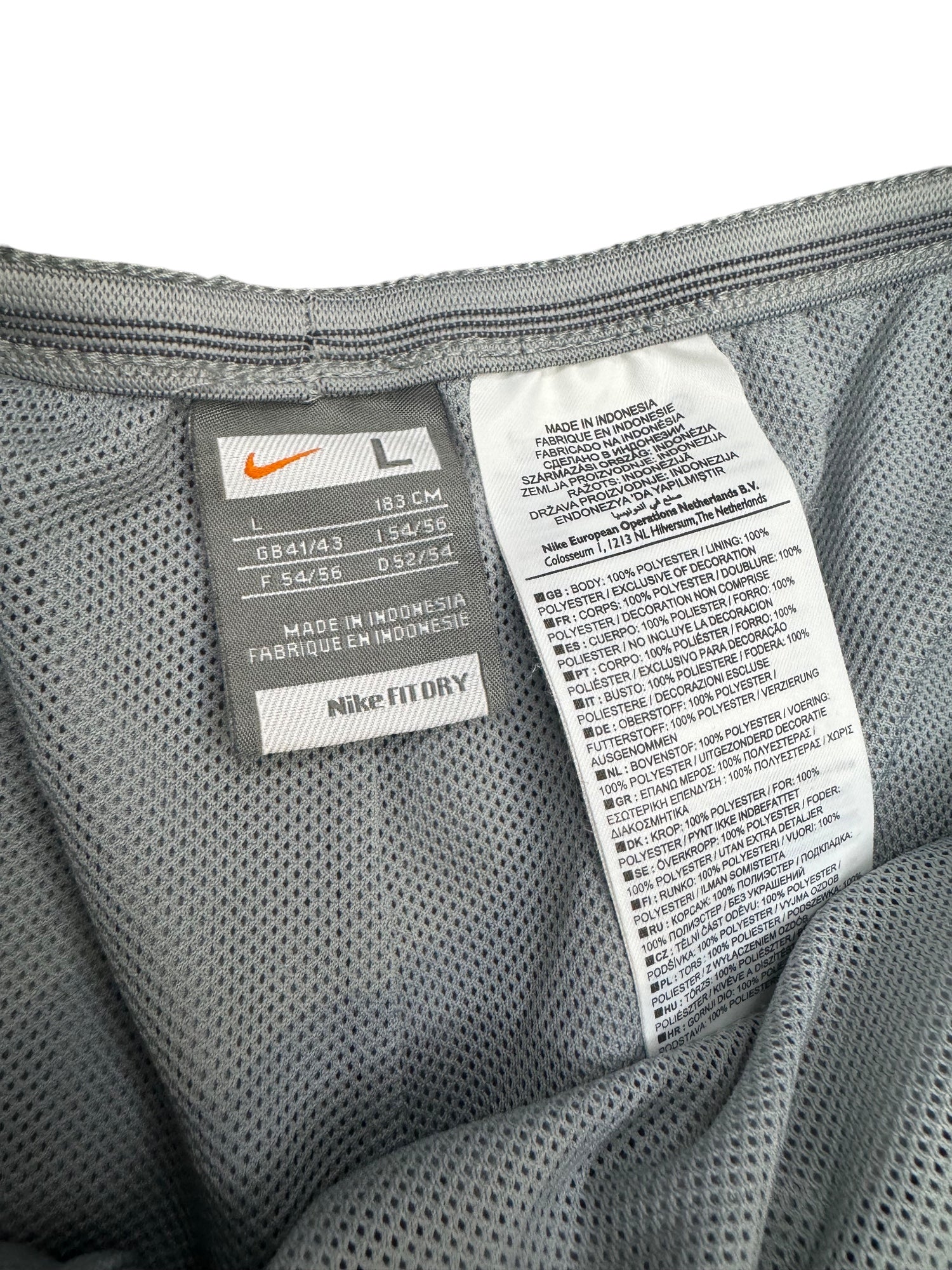 JUVENTUS VINTAGE TRACKPANTS NIKE - L